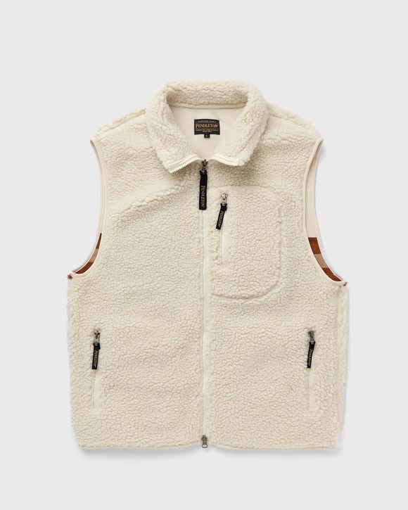 BOA STAND VEST IVORY HARDING