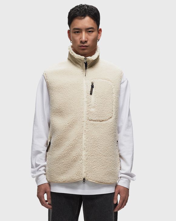 BOA STAND VEST IVORY HARDING