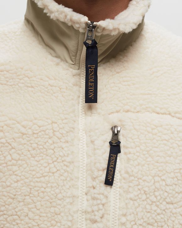 BOA STAND VEST IVORY HARDING