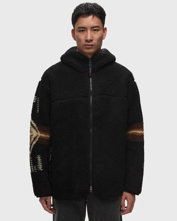 BOA ZIP HOODIE BLACK HARDING