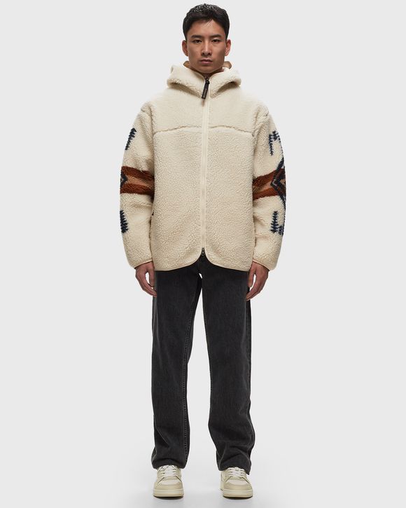 BOA ZIP HOODIE IVORY HARDING