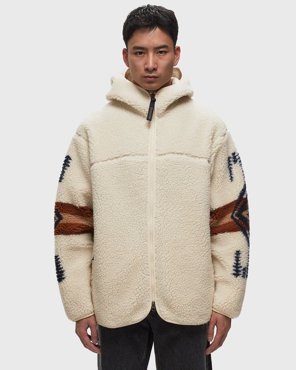 BOA ZIP HOODIE IVORY HARDING
