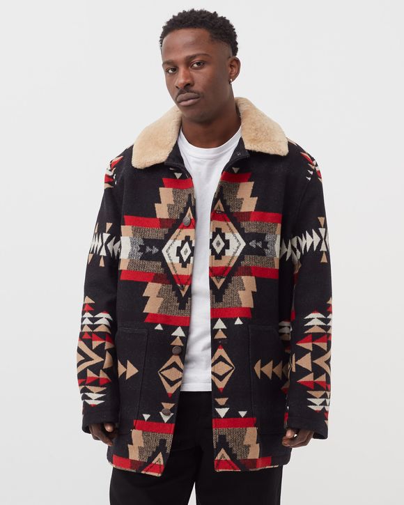 Brownsville Shearling Collar Coat - Rock Point