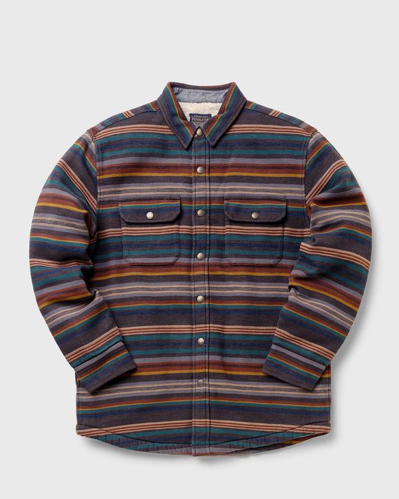 COTTON SHERPA LINED SHIRT JKT.