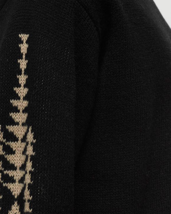 CREWNECK PULLOVER BLACK HARDING STAR