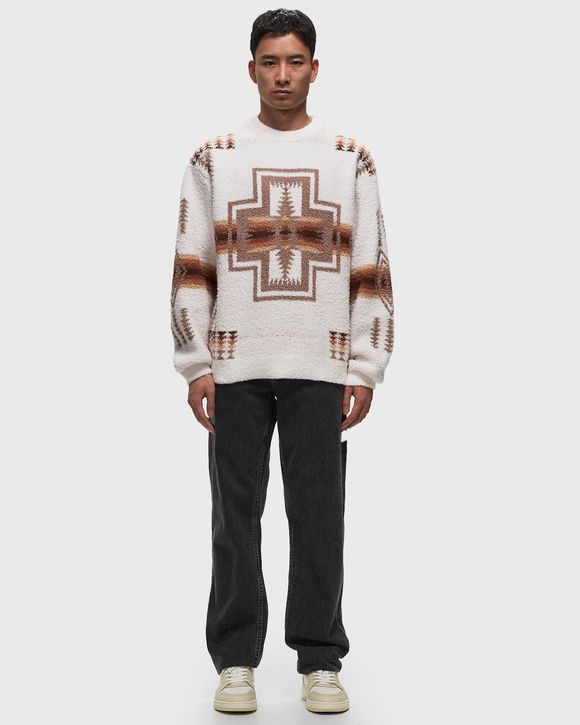 CREWNECK PULLOVER IVORY HARDING STAR