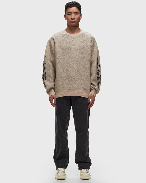 CREWNECK PULLOVER IVORY HARDING STAR
