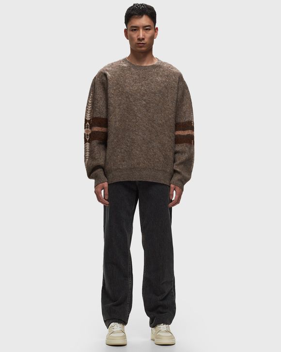 CREWNECK PULLOVER MOCHA HARDING STAR