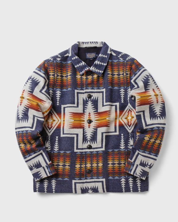 Harding Button Coat - Navy