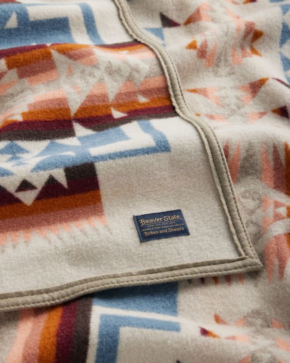 JACQUARD NAPPED ROBE