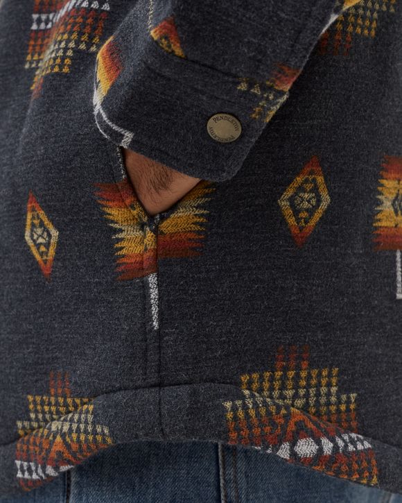 SHERPA LINED SHIRT JACKET