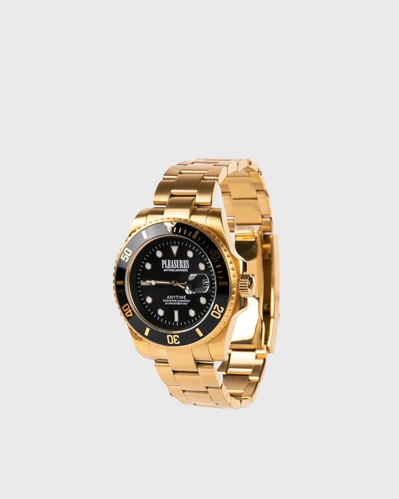 ANYTIME WATCH (GOLD/BLACK)
