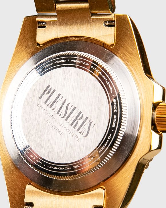 ANYTIME WATCH (GOLD/GREEN)