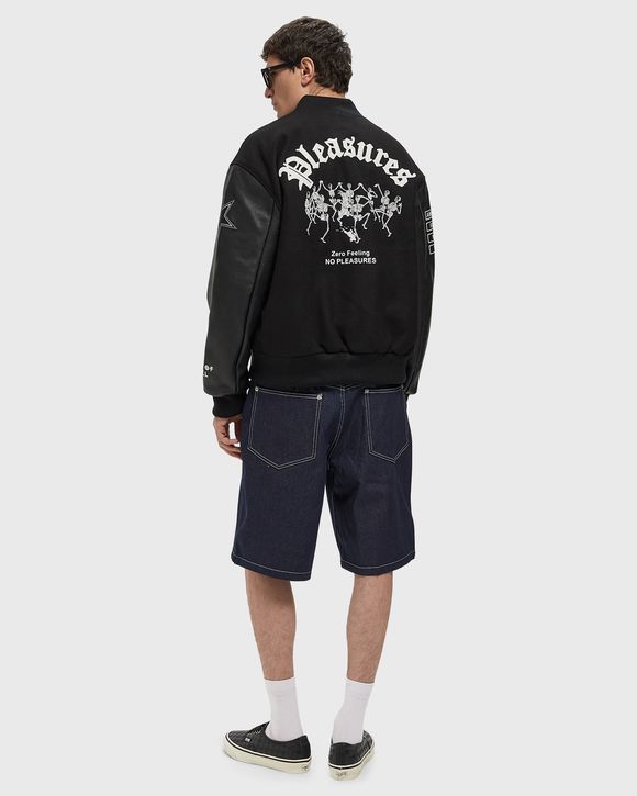ZERO PLEASURES VARSITY JACKET