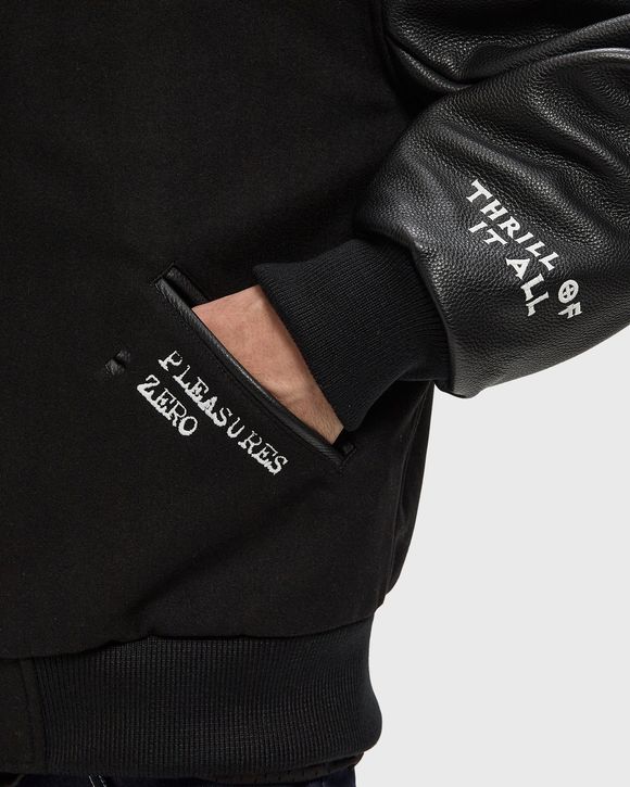 ZERO PLEASURES VARSITY JACKET