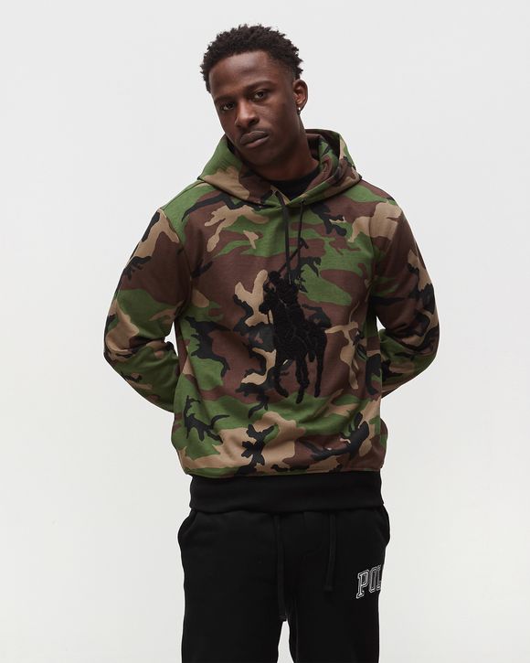 BIG PONY CAMO HOODIE