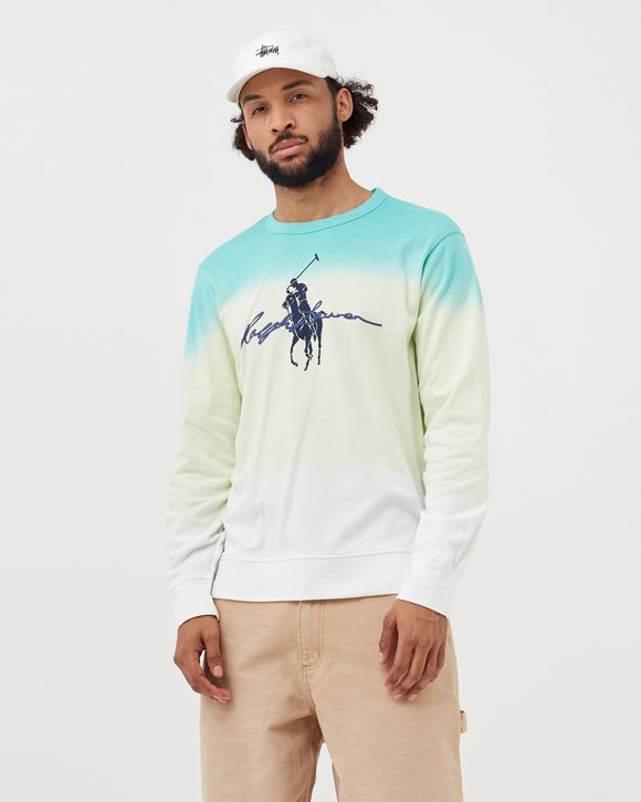 Big Pony Dip-Dyed Spa Terry Sweatshirt