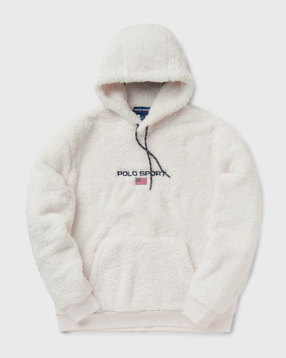 BORG FLEECE POPOVER HOODIE