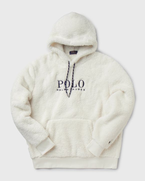 BORG FLEECE POPOVER HOODIE