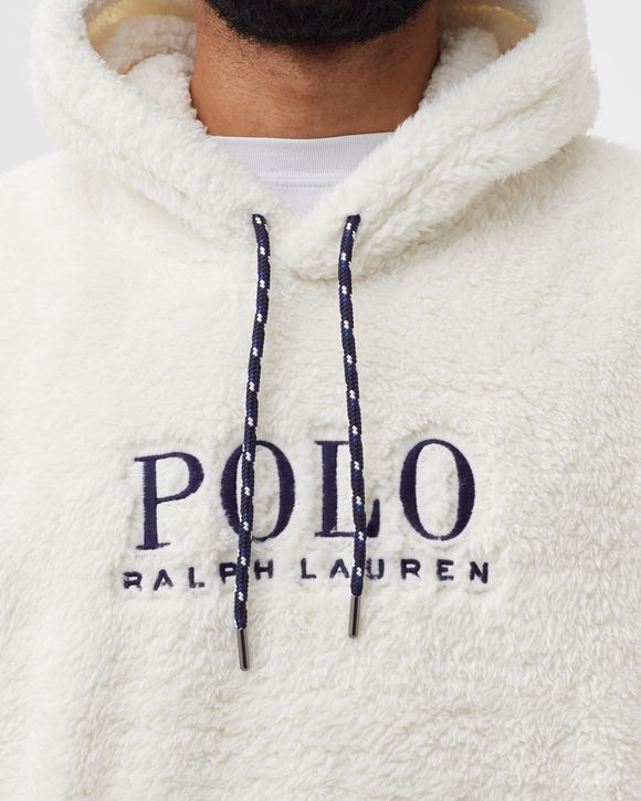 BORG FLEECE POPOVER HOODIE