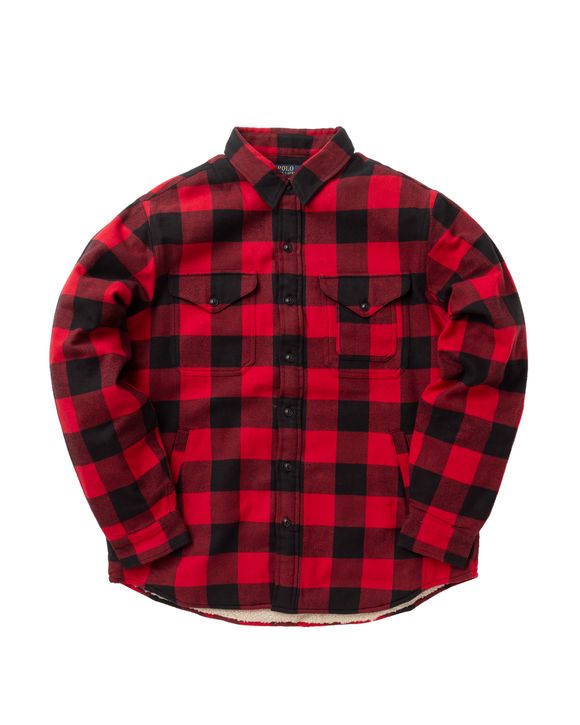 Checkered Fleece Overshirt