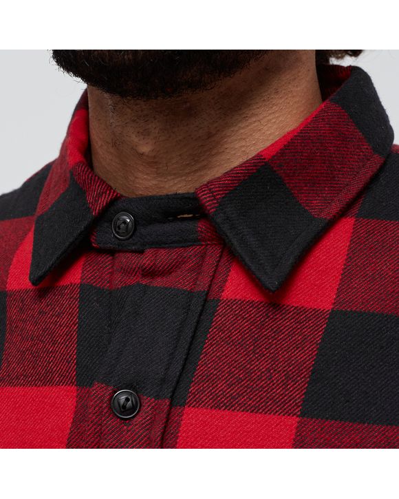 Checkered Fleece Overshirt
