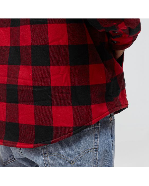 Checkered Fleece Overshirt