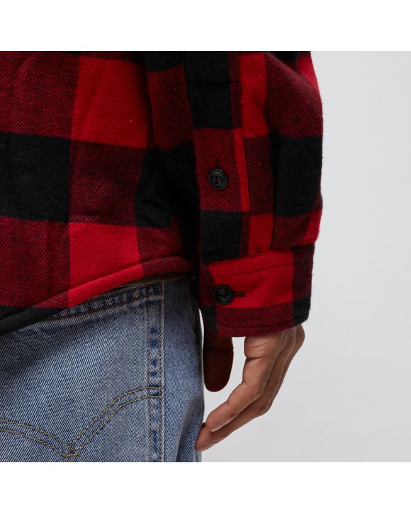 Checkered Fleece Overshirt
