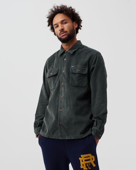 Classic Fit Corduroy Camp Shirt