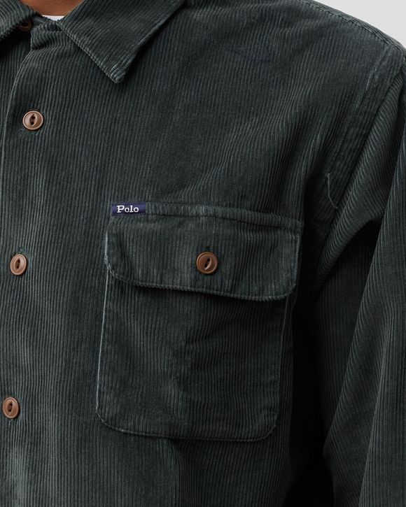 Classic Fit Corduroy Camp Shirt