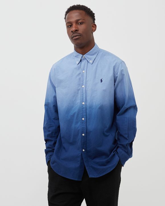 Classic Fit Dip-Dyed Oxford Shirt