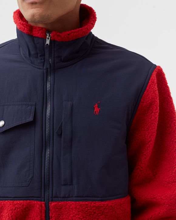 Color-Blocked Hybrid Jacket
