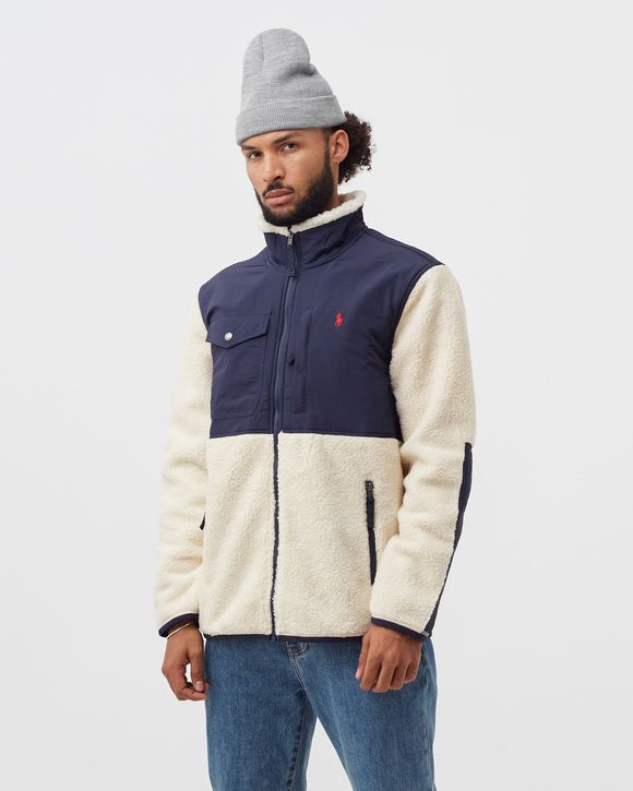 COLOUR-BLOCKED HYBRID JACKET