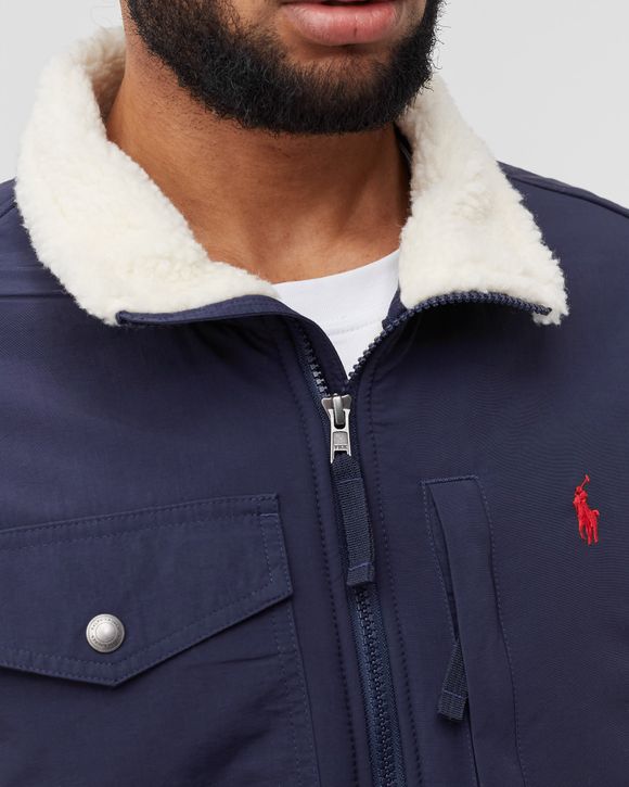 COLOUR-BLOCKED HYBRID JACKET