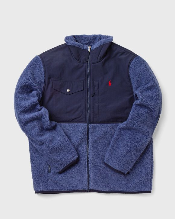 Colour-Blocked Hybrid Jacket