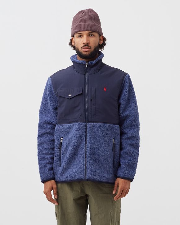 Colour-Blocked Hybrid Jacket