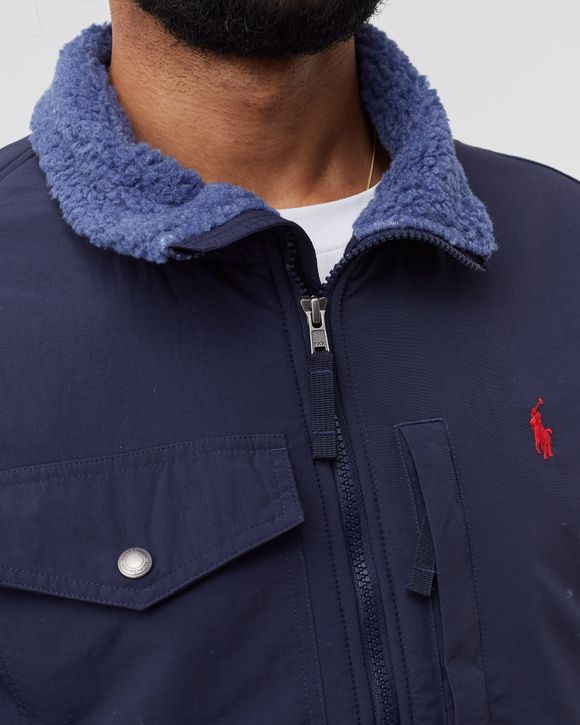 Colour-Blocked Hybrid Jacket