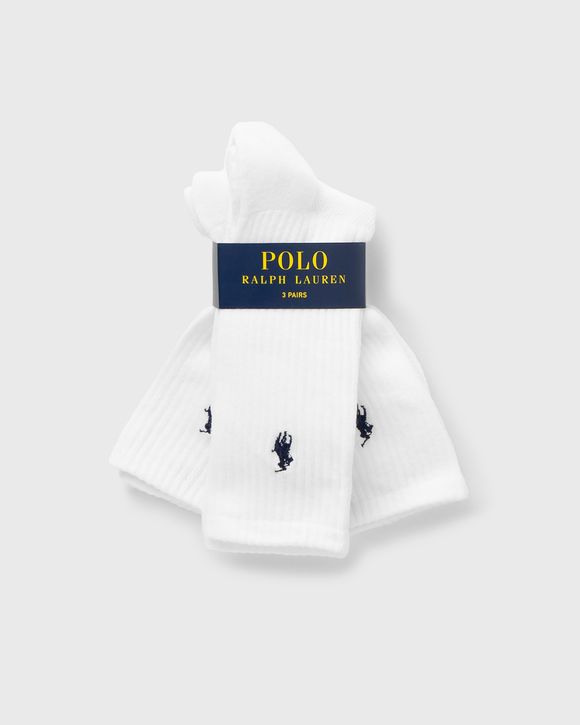CUSHION SOLE CREW SOCKS 3-PACK