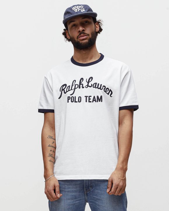Embroidered Mesh Tee