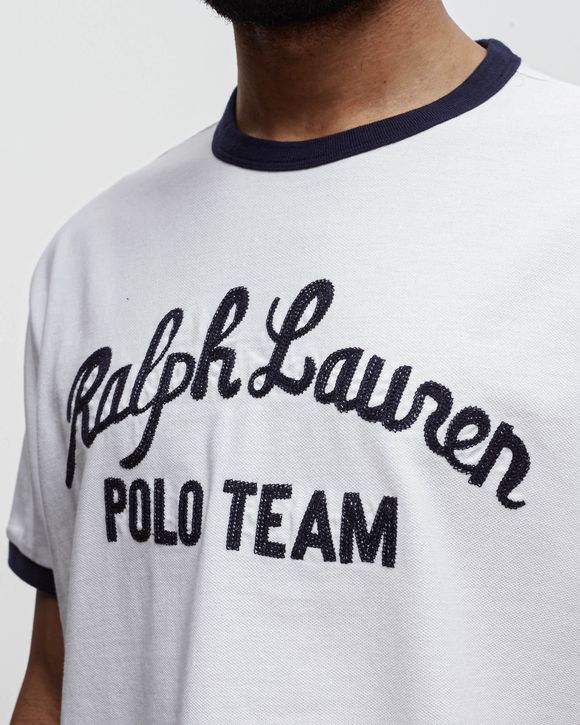 Embroidered Mesh Tee