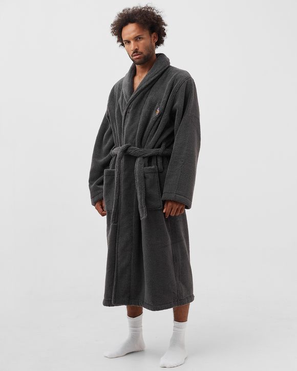 Embroidered Shawl Robe