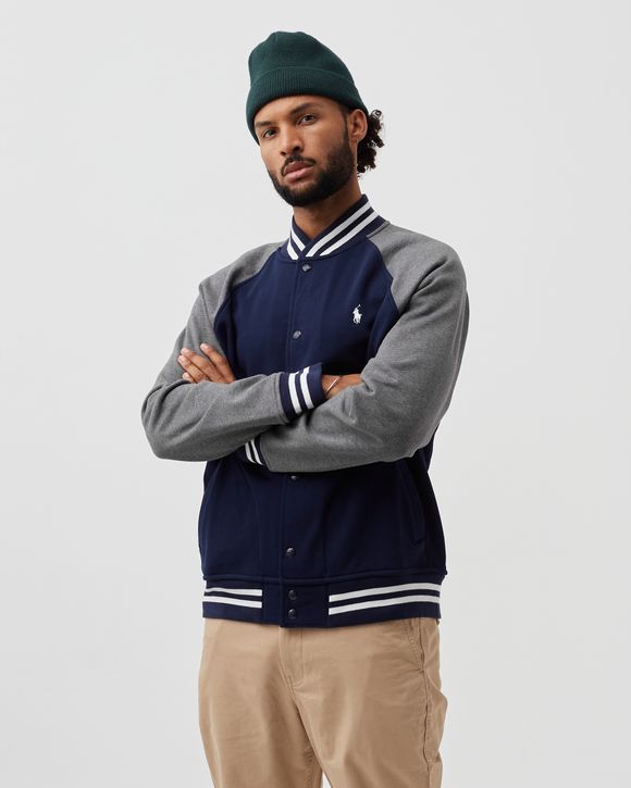 FLEECE BASEBALL JACKET