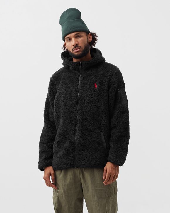 FLEECE HOODED JACKET