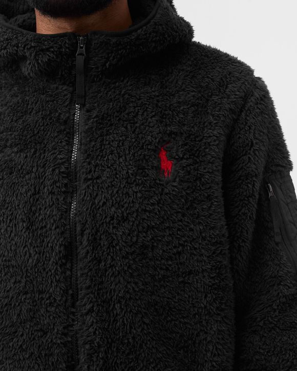 FLEECE HOODED JACKET