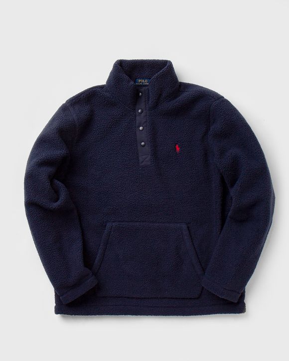 Fleece Mockneck Pullover