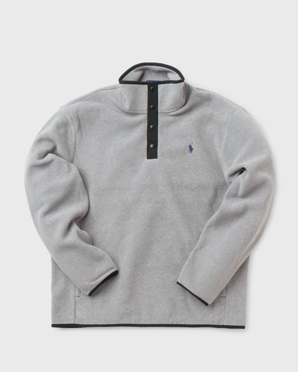 FLEECE MOCKNECK PULLOVER