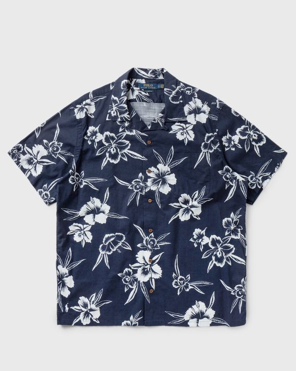Floral-Print Oxford Shirt