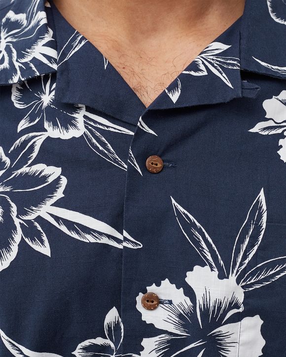 Floral-Print Oxford Shirt