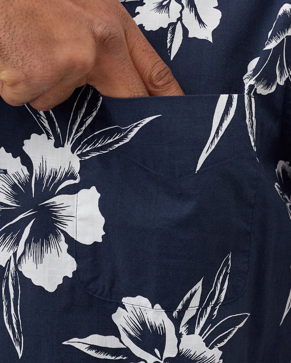 Floral-Print Oxford Shirt