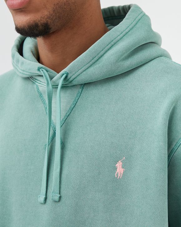 Garment-Dyed Fleece Hoodie